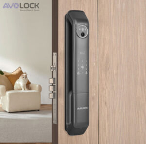 Khóa vân tay bị kẹt không mở được phải làm sao — Avolock AL 80FRVT lắp thực tế trên cửa gỗ