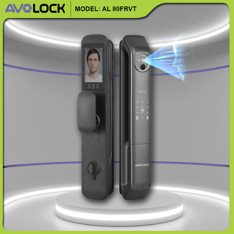 Khóa cửa thông minh Avolock AL-80FRVT tích hợp Face ID 3D và WiFi dịp sale 10.10