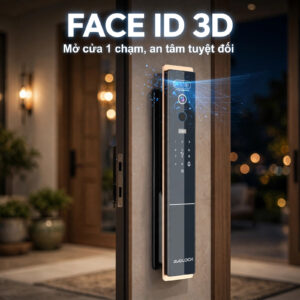 Face ID 3D trên khóa cửa có an toàn không - Khóa thông minh Avolock AL 78TFV
