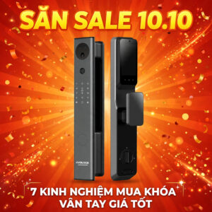 Săn sale 10.10 mua khóa vân tay Avolock giá tốt không bị hớ