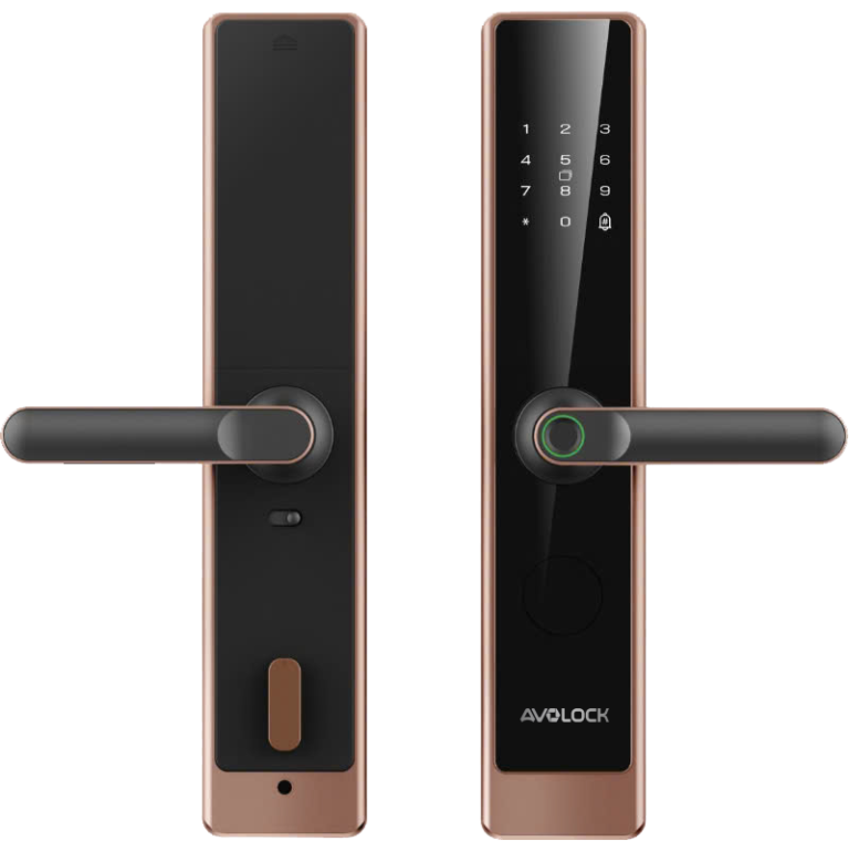 Avah Lock Avolock AV-64-B - Khóa Vân Tay Thông Minh Cho Cửa Gỗ, An Toàn Tuyệt Đối ...
