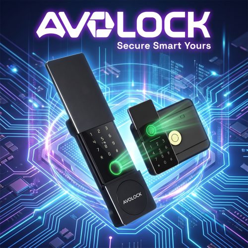 Khóa vân tay cửa cổng AVOLOCK AG-88 Black CNC – Giải pháp bảo vệ hiện đại cho mọi ngôi nhà