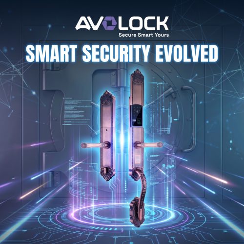 Khóa cửa thông minh tân cổ điển AVOLOCK AC8816 – Sang trọng, an toàn và đẳng cấp cho cửa gỗ biệt thự