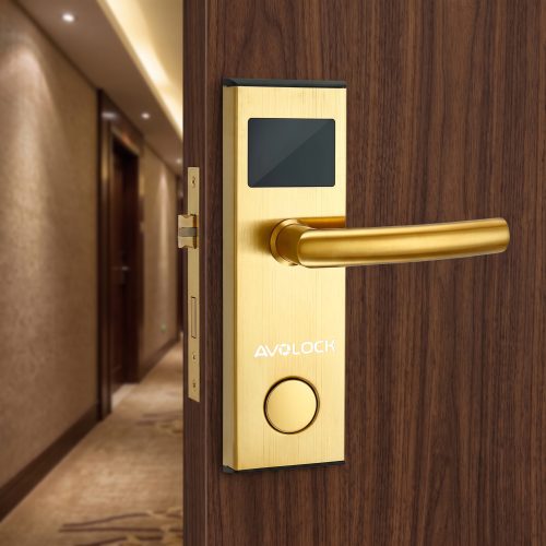 Khóa cửa từ khách sạn AVOLOCK AS10 Pro – Giải pháp kiểm soát phòng thông minh, sang trọng và an toàn