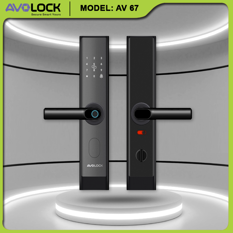 Khóa vân tay Avolock AV-67 cho cửa gỗ