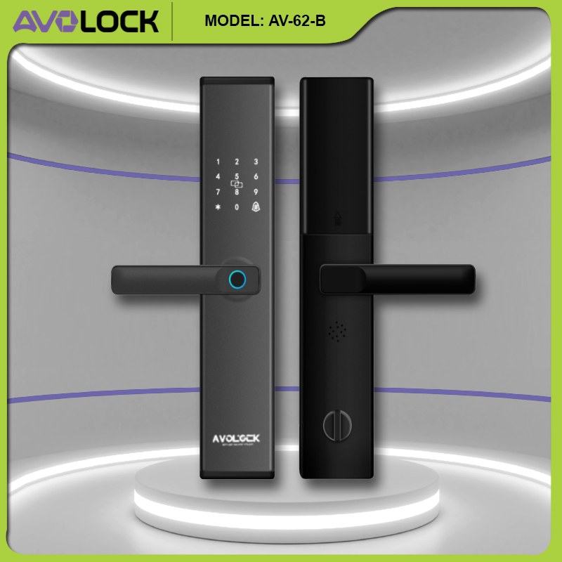 Khóa vân tay Avolock dùng pin AA Alkaline chính hãng bền bỉ