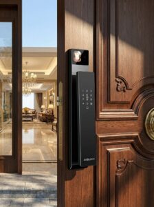 Chính sách đại lý Avolock 2026 — khóa thông minh Face ID 3D AL88 Ultra lắp trên cửa gỗ, mẫu cao cấp cho đại lý