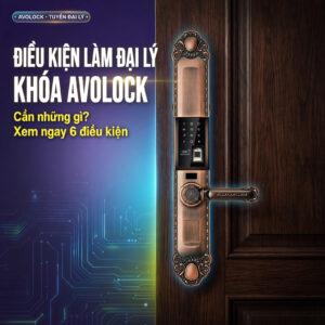 Điều kiện làm đại lý khóa Avolock – khóa tân cổ điển AC 994 trên cửa gỗ