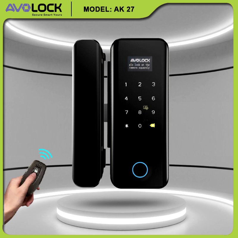 Khóa vân tay cho cửa kính văn phòng Avolock AK-27 — chọn khóa đúng nhu cầu thay vì ham rẻ